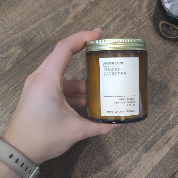 Set of three mini candles and hand cream, Amberjack, Voluspa, Aromatherapy - Picture 5 of 9